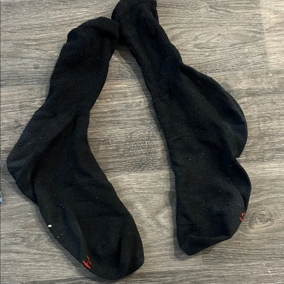 5 Day Worn Hanes Classic Black Men's Socks - Picture 3 of 8